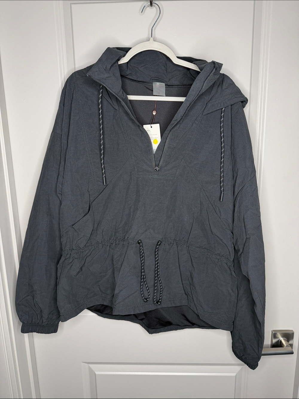 CALIA by Carrie Underwood Black Hooded Utility Anorak